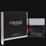 Craze Noir by Armaf Cologne for Men 3.4 oz Eau De Parfum Spray