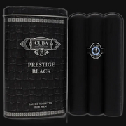 Cuba Prestige Black by Fragluxe Cologne for Men 3 oz Eau De Toilette Spray