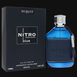 Dumont Nitro Blue by Dumont Paris Cologne for Men 3.4 oz Eau De Parfum Spray