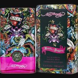 Ed Hardy Hearts & Daggers by Christian Audigier Perfume for Women 3.4 oz Eau De Parfum Spray