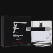 F Black by Salvatore Ferragamo Cologne for Men 1.7 oz Eau De Toilette Spray