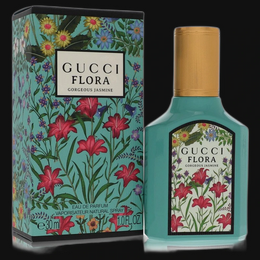 Flora Gorgeous Jasmine by Gucci Perfume for Women 1 oz Eau De Parfum Spray