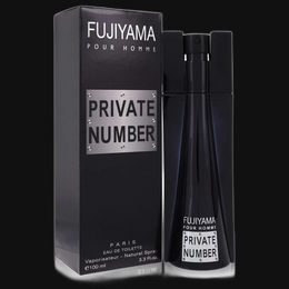 Fujiyama Private Number by Succes De Paris Cologne for Men 3.3 oz Eau De Toilette Spray