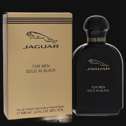 Gold In Black by Jaguar Cologne for Men 3.4 oz Eau De Toilette Spray