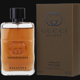 Guilty Absolute by Gucci Cologne for Men 1.6 oz Eau De Parfum Spray