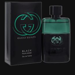 Guilty Black by Gucci Cologne for Men 1.6 oz Eau De Toilette Spray