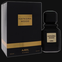 Hatkora Wood by Ajmal (Unisex) 3.4 oz Eau De Parfum Spray
