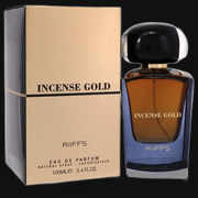 Incense Gold by Riiffs (Unisex) 3.4 oz Eau De Parfum Spray