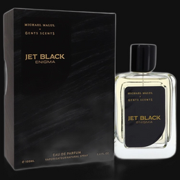 Jet Black Enigma by Michael Malul Cologne for Men 3.4 oz Eau De Parfum Spray