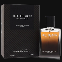 Jet Black Platinum by Michael Malul Cologne for Men 3.4 oz Eau De Parfum Spray