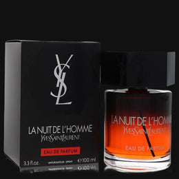 La Nuit De L'homme by Yves Saint Laurent Cologne for Men 3.3 oz Eau De Parfum Spray
