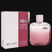 Lacoste L.12.12 Rose Eau Intense by Lacoste Perfume for Women 3.3 oz Eau De Toilette Spray
