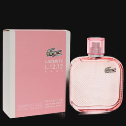 Lacoste L.12.12 Rose Sparkling by Lacoste Perfume for Women 3.3 oz Eau De Toilette Spray