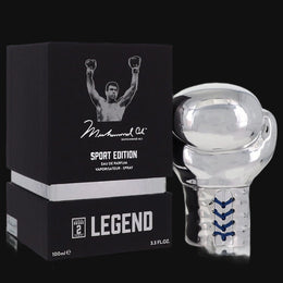 Legend Round 2 by Muhammad Ali Cologne for Men 3.3 oz Eau De Parfum Spray (Sport Edition)