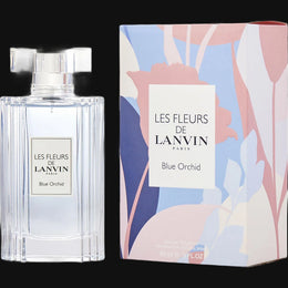 Les Fleurs De Lanvin Blue Orchid by Lanvin Perfume for Women 3 oz Eau De Toilette Spray