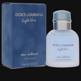 Light Blue Eau Intense by Dolce & Gabbana Cologne for Men 1.7 oz Eau De Parfum Spray