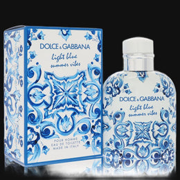 Light Blue Summer Vibes by Dolce & Gabbana Cologne for Men 4.2 oz Eau De Toilette Spray