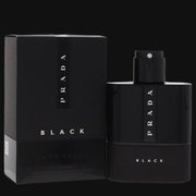 Luna Rossa Black by Prada Cologne for Men 3.4 oz Eau De Parfum Spray