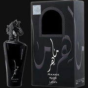 Maahir Black Edition by Lattafa (Unisex) 3.4 oz Eau De Parfum Spray