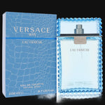 Man Eau Fraiche by Versace Cologne for Men 6.7 oz Eau Fraiche Eau De Toilette Spray (Blue)