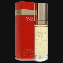Musk by Jovan Perfume for Women 2 oz Cologne Concentrate Spray