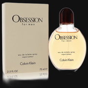 Obsession by Calvin Klein Cologne for Men 2.5 oz Eau De Toilette Spray