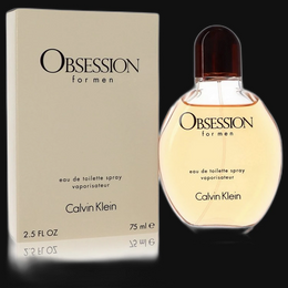 Obsession by Calvin Klein Cologne for Men 2.5 oz Eau De Toilette Spray