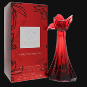 Ooh La Rouge + 0.21 oz Red Lip Gloss by Christian Siriano Perfume for Women 3.4 oz Eau De Parfum Spray + 0.21 oz Red Lip Gloss