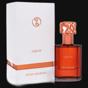 Oud 01 by Swiss Arabian (Unisex) 1.7 oz Eau De Parfum Spray