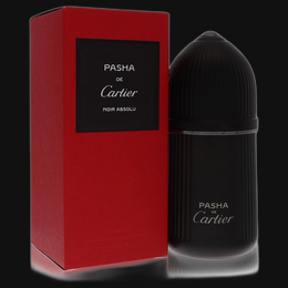 Pasha De Cartier Noire Absolu by Cartier Cologne for Men 3.3 oz Parfum Spray