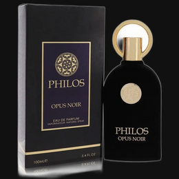 Philos Opus Noir by Maison Alhambra (Unisex) 3.4 oz Eau De Parfum Spray
