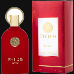 Philos Rosso by Maison Alhambra Cologne for Men 3.4 oz Eau De Parfum Spray