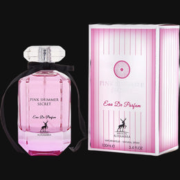 Pink Shimmer Secret by Maison Alhambra Perfume for Women 3.4 oz Eau De Parfum Spray