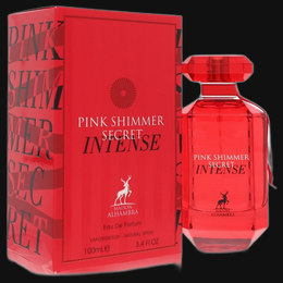 Pink Shimmer Secret Intense by Maison Alhambra Perfume for Women 3.4 oz Eau De Parfum Spray