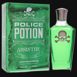 Police Potion Absinthe by Police Colognes Cologne for Men 3.4 oz Eau De Parfum Spray