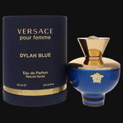 Pour Femme Dylan Blue by Versace Perfume for Women 3.4 oz Eau De Parfum Spray