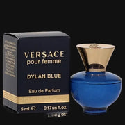 Pour Femme Dylan Blue by Versace Perfume for Women 5 mL Mini Eau De Parfum
