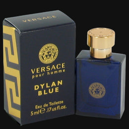 Pour Homme Dylan Blue by Versace Cologne for Men 5 mL Mini Eau De Toilette