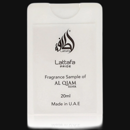 Pride Al Qiam Silver by Lattafa (Unisex) 20 mL Eau De Parfum Spray (Tester)