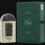 Pride Maharjan Gold by Lattafa (Unisex) 3.4 oz Eau De Parfum Spray