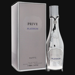 Prive Platinum by Riiffs Cologne for Men 3.4 oz Eau De Parfum Spray