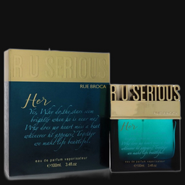 R U Serious Her by Rue Broca Perfume for Women 3.4 oz Eau De Parfum Spray