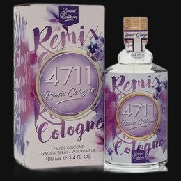 Remix Lavender by 4711 (Unisex) 3.4 oz Eau De Cologne Spray