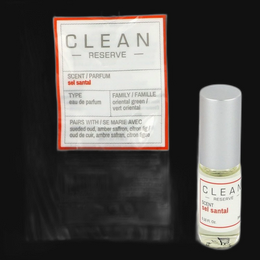 Reserve Sel Santal Rollerball by Clean Perfume for Women 3 mL Mini Eau De Parfum Rollerball