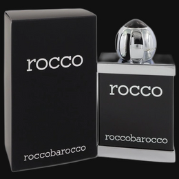 Rocco Black by Roccobarocco Cologne for Men 3.4 oz Eau De Toilette Spray