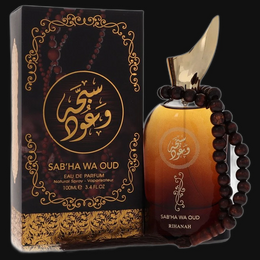Sabha Wa Oud by Rihanah (Unisex) 3.4 oz Eau De Parfum Spray