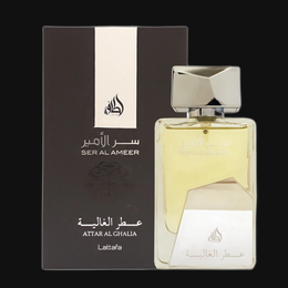 Ser Al Ameer by Lattafa (Unisex) 3.4 oz Eau De Parfum Spray