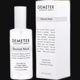 Sheerest Musk by Demeter (Unisex) 4 oz Cologne Spray