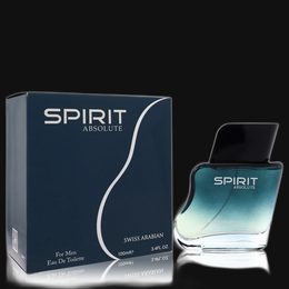 Spirit Absolute by Swiss Arabian Cologne for Men 3.4 oz Eau De Toilette Spray