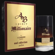 Spirit Millionaire Oud Collection by Lomani Cologne for Men 3.3 oz Eau De Parfum Spray